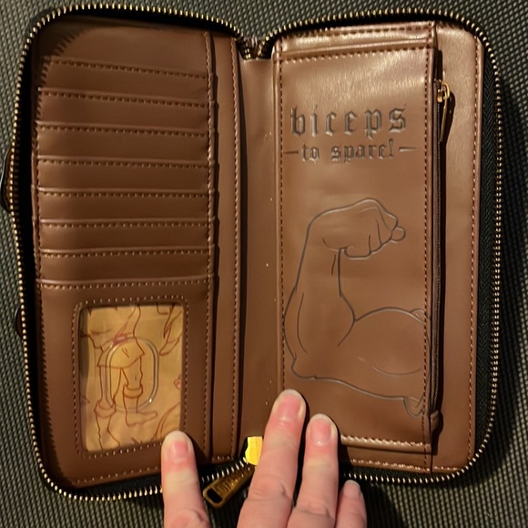 Loungefly Gaston and Belle Wallet - Picture 3 of 3